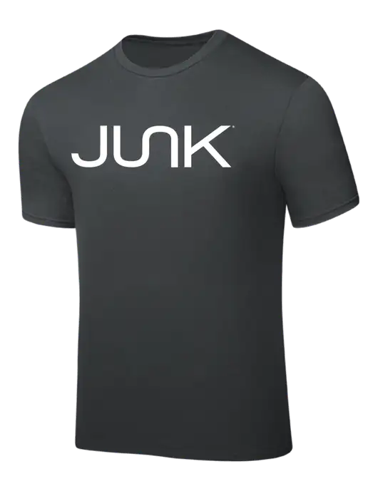 Dark Grey PosiCharge Competitor Tee w/Junk Logo