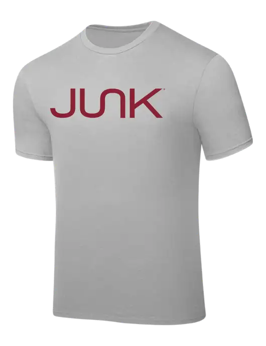 Silver PosiCharge Competitor Tee w/Junk Logo