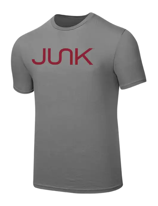 Seriously Soft Medium Grey T-Shirt w/Junk Logo