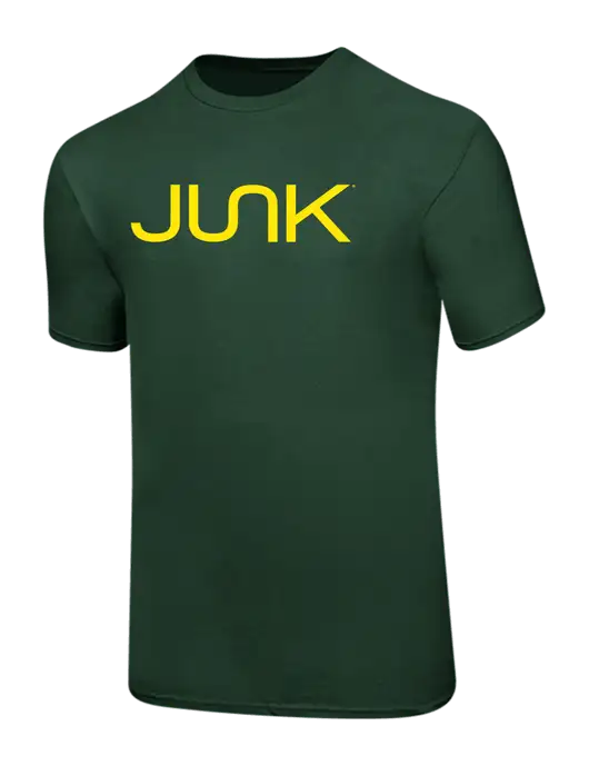 Ring Spun Forest Green 4.5 oz T-Shirt w/Junk Logo