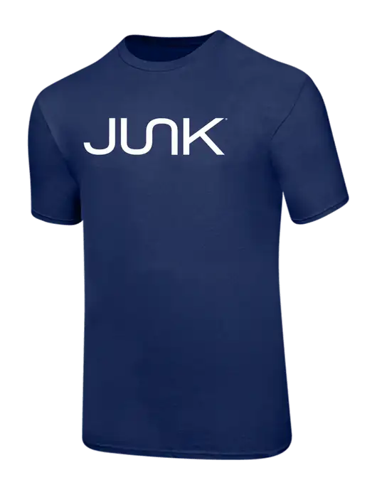 Ring Spun Navy 4.5 oz T-Shirt w/Junk Logo