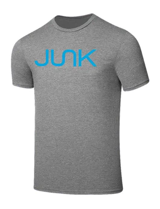 Seriously Soft Grey Frost T-Shirt w/Junk Logo