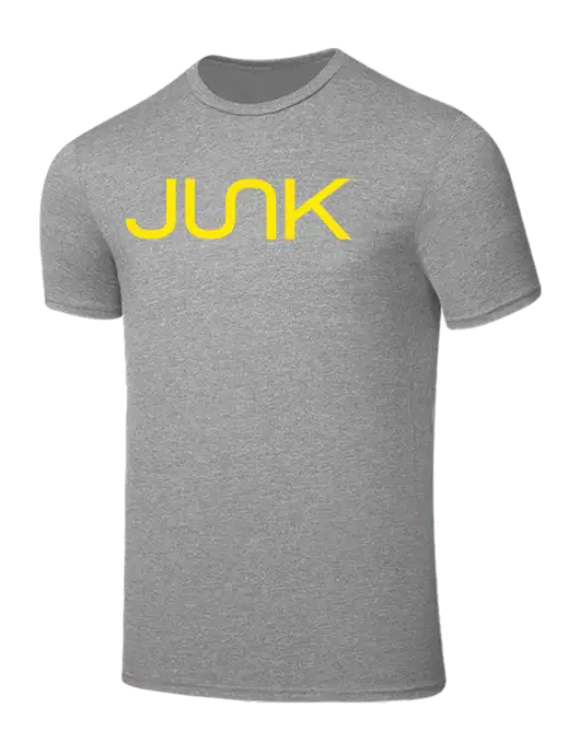 Seriously Soft Light Heather Grey T-Shirt w/Junk Logo