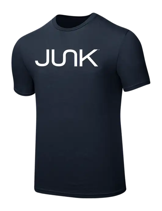 Seriously Soft Navy T-Shirt w/Junk Logo