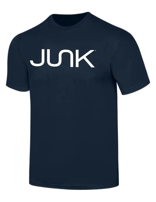 Simply Soft Navy 4.5oz  Poly/Combed Ring Spun Cotton T-Shirt w/Junk Logo