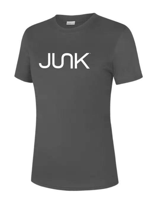 Womens Dark Grey PosiCharge Competitor Tee w/Junk Logo
