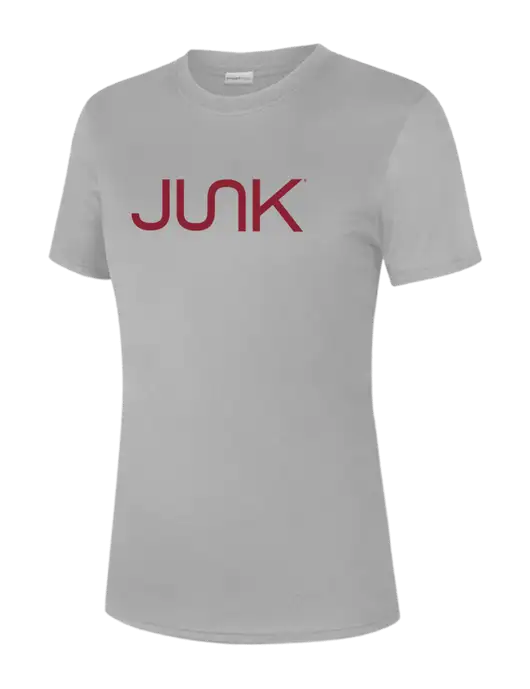  Womens Light Grey PosiCharge Competitor Tee w/Junk Logo