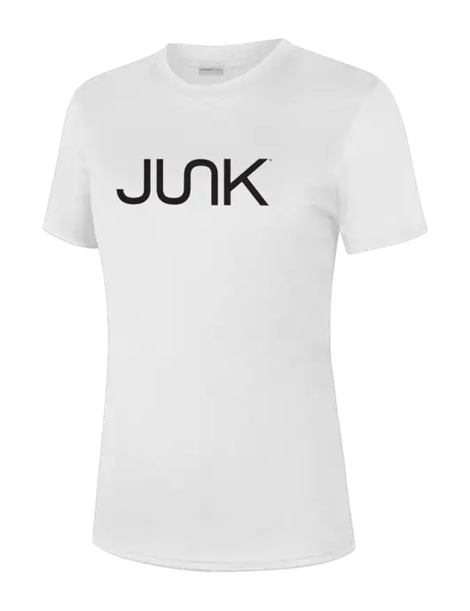  Womens White PosiCharge Competitor Tee w/Junk Logo