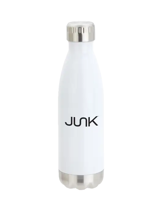 City Go White 17 oz Insulated Bottle w/Junk Logo