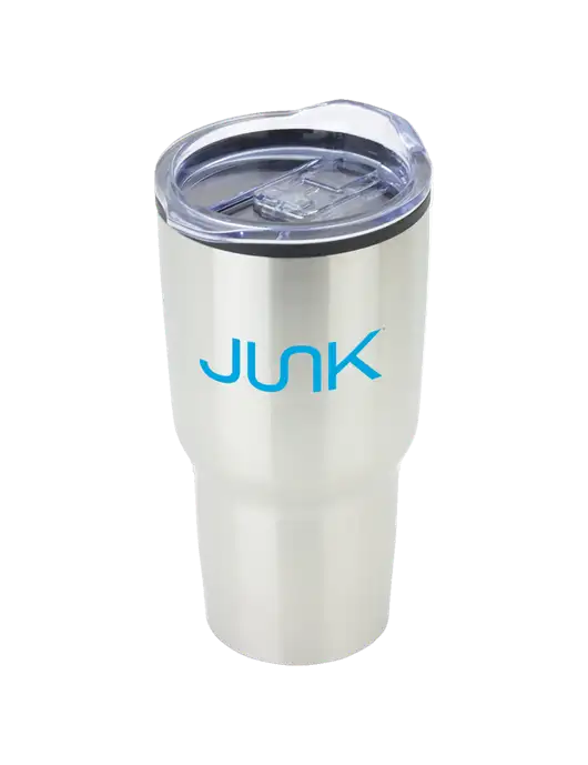 Odyssey Silver 30 oz Travel Tumbler w/Junk Logo