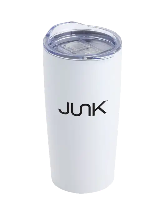 Society White 20 oz Insulated Tumbler w/Junk Logo