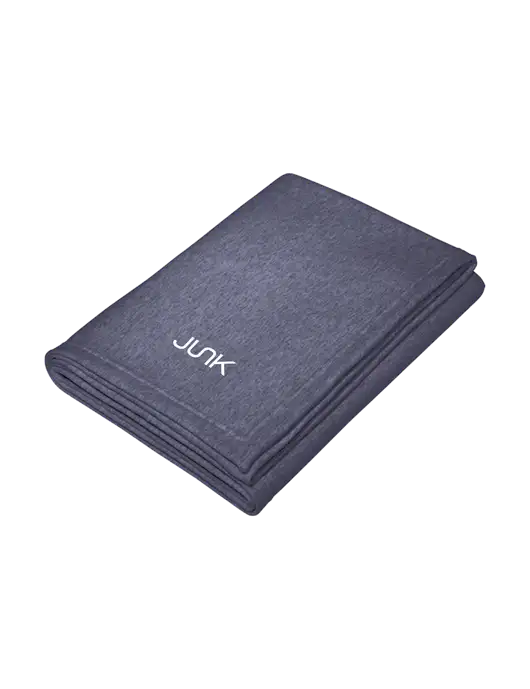 Core Heather Navy Fleece Sweatshirt Blanket w/Junk Logo