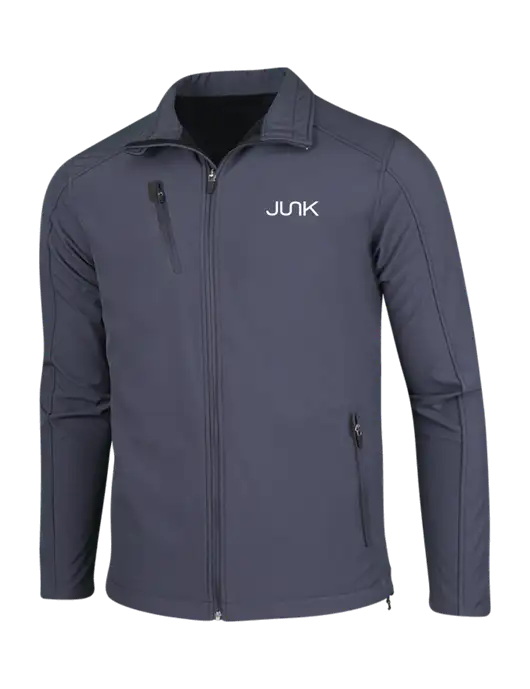 Dark Grey Welded Softshell Jacket w/Junk Logo
