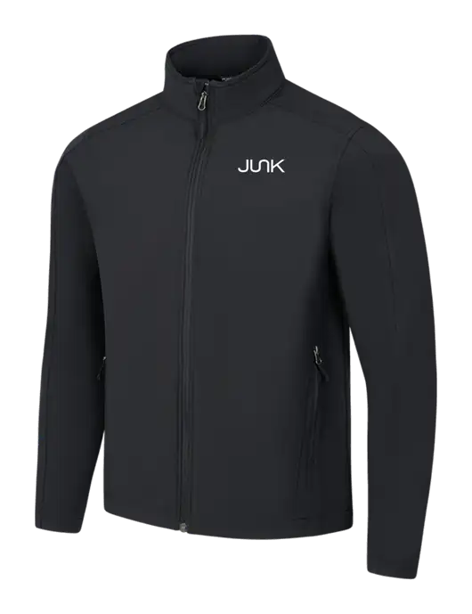 Black Core Soft Shell Jacket w/Junk Logo
