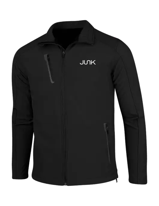 Black Welded Softshell Jacket w/Junk Logo