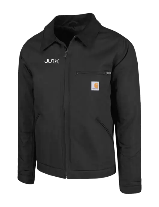 Carhartt Black Duck Detroit Jacket w/Junk Logo