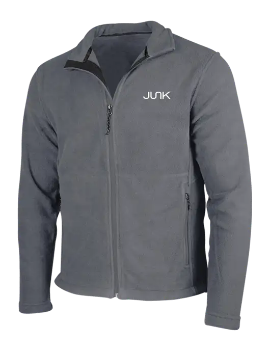 Medium Grey Fleece Jacket w/Junk Logo
