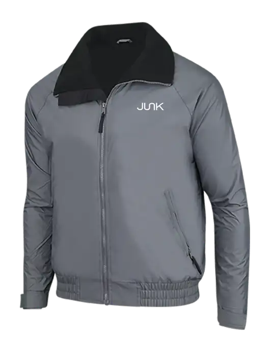 Dark Grey/Black Classic Competitor Jacket w/Junk Logo