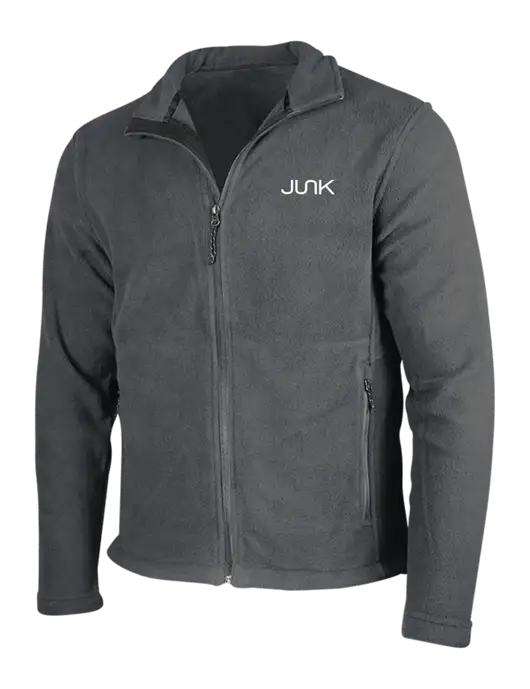 Dark Grey Fleece Jacket w/Junk Logo
