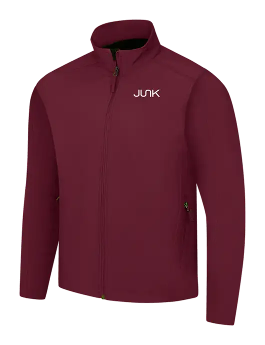 Maroon Core Soft Shell Jacket w/Junk Logo