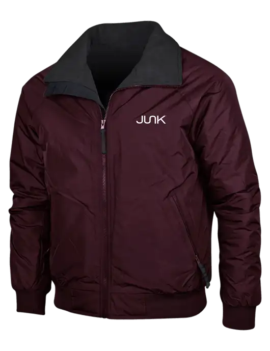 Maroon/True Black Classic Challenger Jacket w/Junk Logo