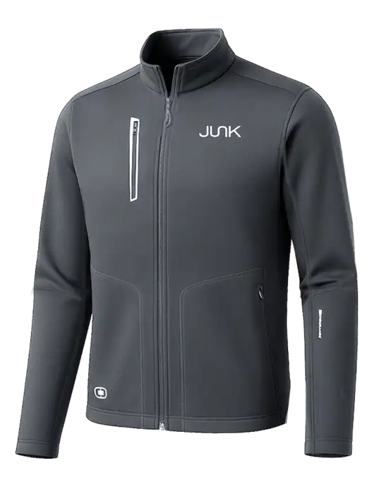 OGIO Dark Grey Endurance Fulcrum Full-Zip w/Junk Logo