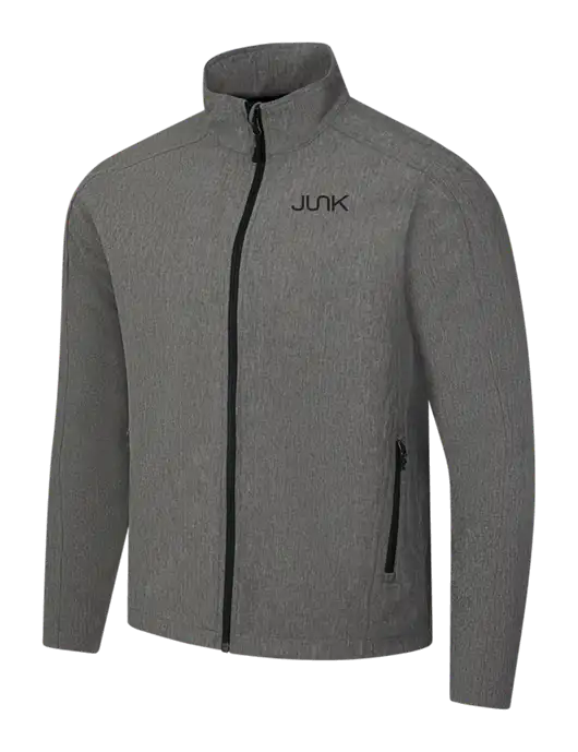 Medium Grey Heather Core Soft Shell Jacket w/Junk Logo