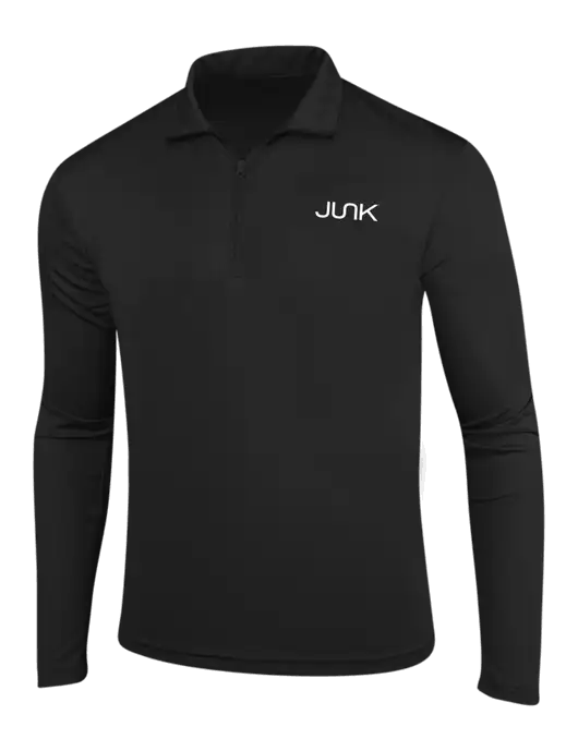 Black PosiCharge Competitor 1/4 Zip Pullover w/Junk Logo