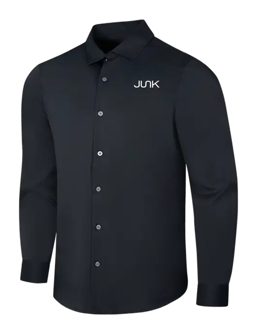 Black City Stretch Shirt w/Junk Logo