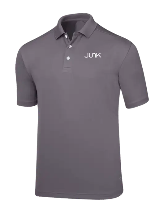 Callaway Core Medium Grey Performance Polo w/Junk Logo