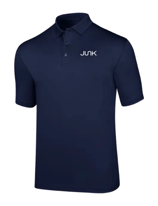 Callaway Opti-Dri Navy Chev Polo w/Junk Logo