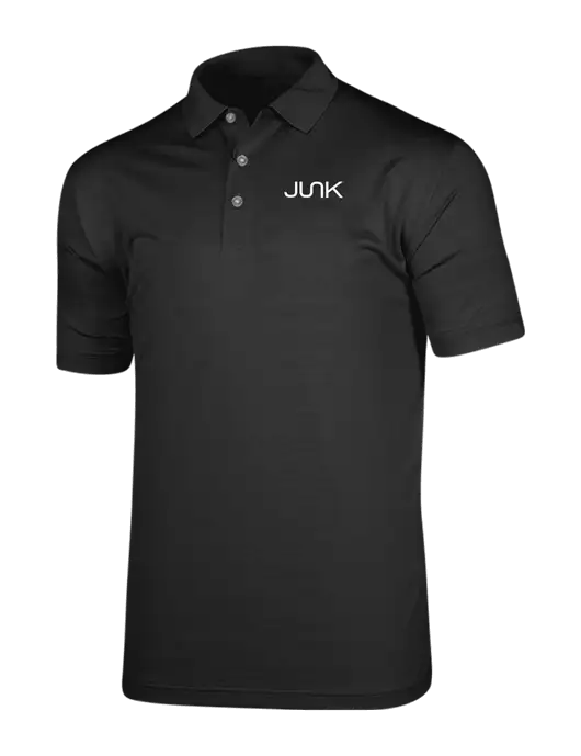 Callaway Vibrant Black Ventilated Polo w/Junk Logo