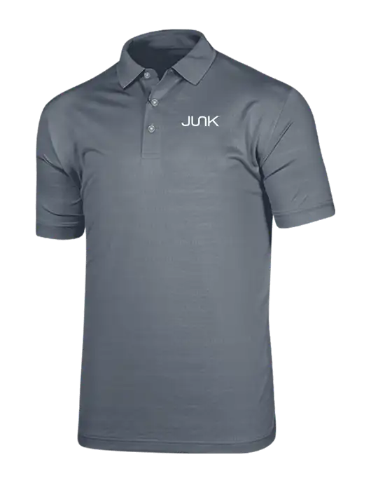 Callaway Vibrant Light Grey Ventilated Polo w/Junk Logo