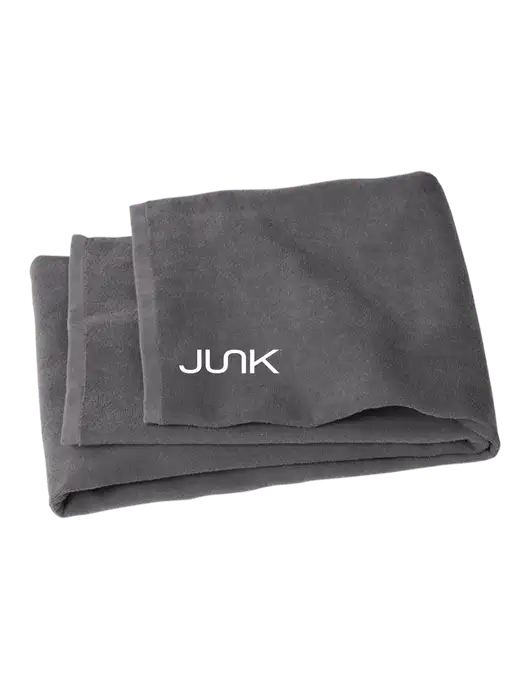 Graphite Beach Towel w/Junk Logo