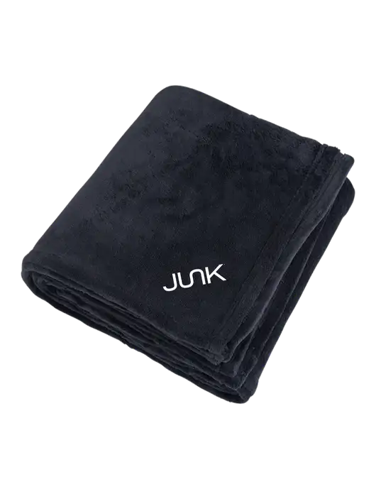 Mountain Lodge Black Blanket w/Junk Logo
