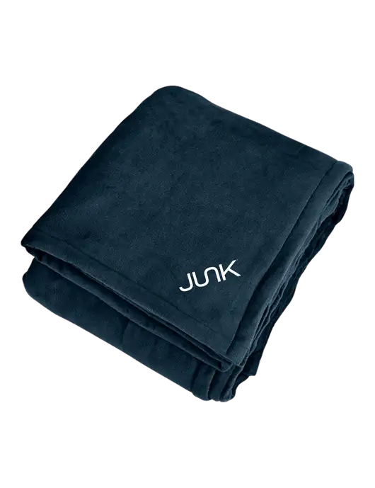 Mountain Lodge Navy Eclipse Blanket w/Junk Logo